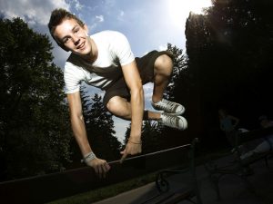 Von Free Running bis Parkour: Urban sports für Kinder